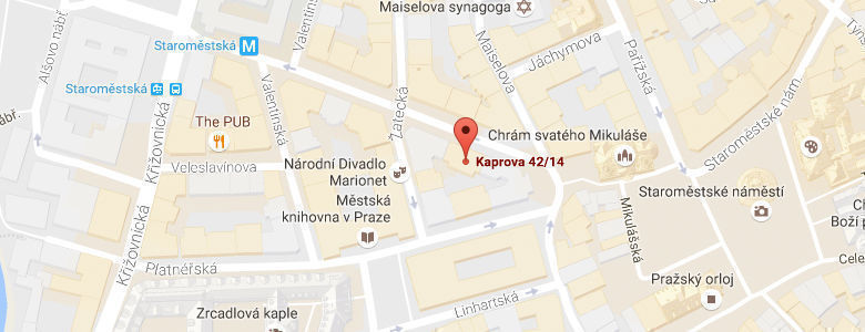 Kaprova 42/14, 110 00 Praha 1